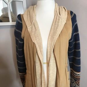 BKE Layered Sweater Jacket